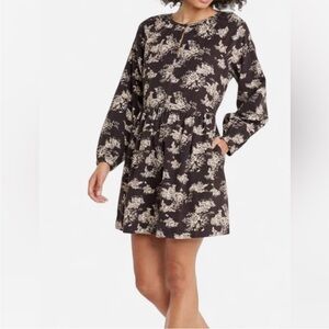 Universal Thread | Brown&Cream Floral Bunny Corduroy 100% cotton dress